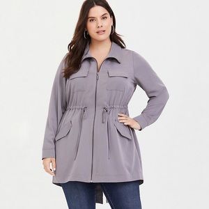 Grey Twill Anorak (size 2)